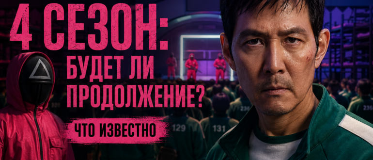 Игра в кальмара 4 сезон: будет ли продолжение сериала Netflix после финала 3 сезона
