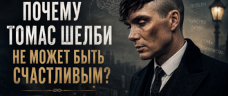 Разбираем психологию Томаса Шелби из сериала «Острые козырьки»: травмы войны, чувство вины, характер героя и причины, по которым он не может стать счастливым.