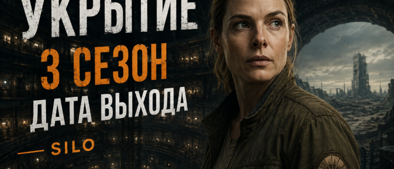 Укрытие 3 сезон дата выхода — постер сериала Silo с Джульеттой Николс