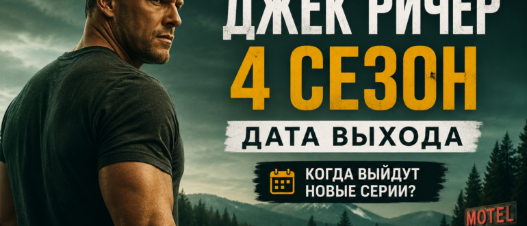 Джек Ричер 4 сезон дата выхода — обложка статьи о продолжении сериала