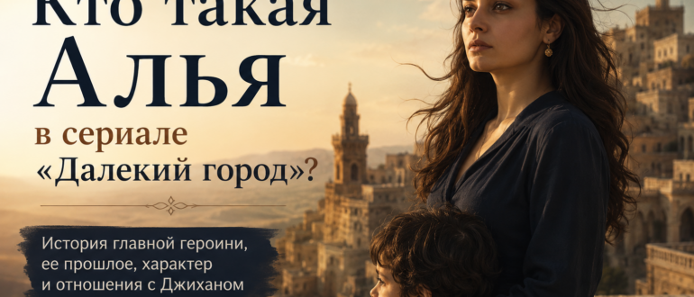 Кто такая Алья в сериале «Далекий город» — главная героиня турецкого сериала