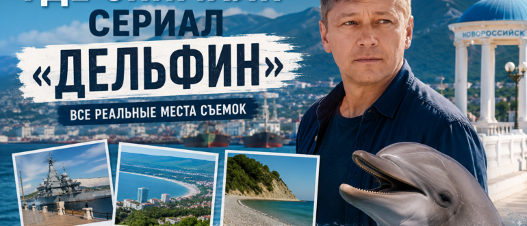 Где снимали сериал «Дельфин» — реальные места съемок в Новороссийске, Геленджике и Большом Утрише