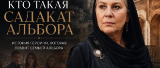Садакат Альбора на фоне древнего города в сериале «Далекий город»