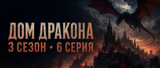 Обложка статьи «Дом дракона» 3 сезон 6 серия — огненный дракон над замком Вестероса