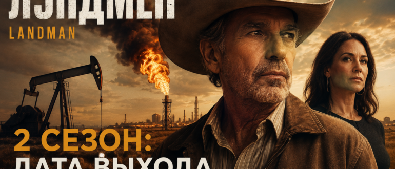 Лэндмен 2 сезон — дата выхода новых серий, постер сериала