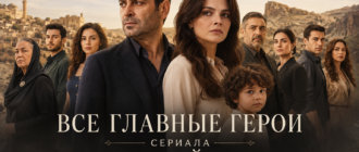 Все главные герои сериала «Далекий город» — Джихан, Алья и семья Албора