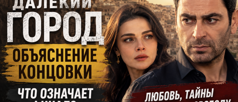 Объяснение концовки сериала «Далекий город» — Джихан и Алья на фоне старого города Мардин